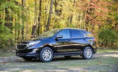 Ưu điểm của Chevrolet Equinox 2019: Hệ thống phanh chuẩn xác Chevrolet Equinox 2019 góc 3/4 đầu xe