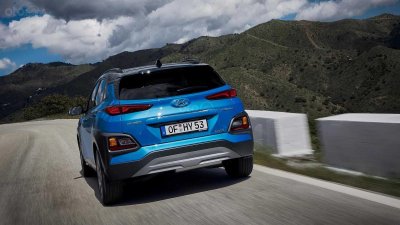 Hyundai Kona 2019 Hybrid có hiệu suất tiêu thụ nhiên liệu ấn tượng