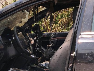 Honda CR-V cháy rụi nghiêm trọng sau khi ngọn lửa được dập tắt Honda CR-V cháy rụi nghiêm trọng sau khi ngọn lửa được dập tắt...