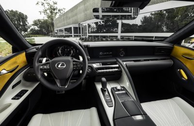Nội thất của Lexus LC500 Nội thất của Lexus LC500 1