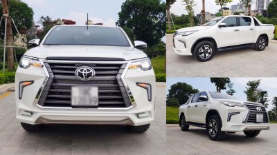 Toyota Hilux tại Việt Nam "hóa thân" thành Lexus LX 570 1 Toyota Hilux tại Việt Nam "hóa thân" thành Lexus LX 570 a1