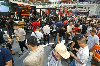 Gian hàng của 3 thương hiệu xe mô tô tại Vietnam AutoExpo 2019 Gian hàng của 3 thương hiệu xe mô tô tại Vietnam AutoExpo 2019.