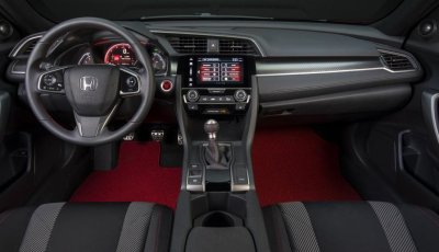 Nội thất cá tính của Honda Civic Si.
