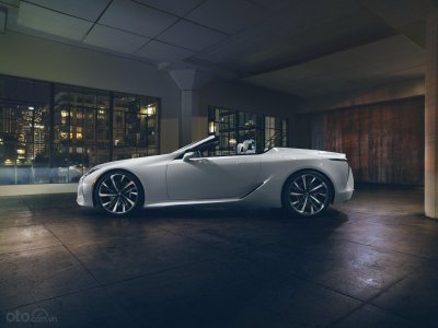 Lexus LC 2020 Convertible bật mí rằng vẫn giữ nguyên lối tạo hình của bản Concept Lexus LC 2020 Convertible bật mí rằng vẫn giữ nguyên lối tạo hình của bản Concept