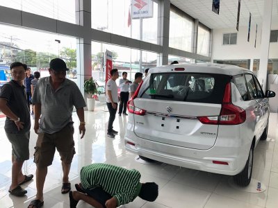Cận cảnh Suzuki Ertiga 2019 tại đại lý, ngày ra mắt Việt Nam gần kề - Ảnh 4 Cận cảnh Suzuki Ertiga 2019 tại đại lý, ngày ra mắt Việt Nam gần kề - Ảnh 4.