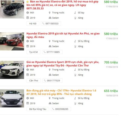 Hyundai Elantra 2019 có khuyến mại gì trong tháng 6/2019 không? Hyundai Elantra 2019 có khuyến mại gì trong tháng 6/2019 không? a1