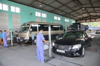 Kiểm định xe cơ giới phải trải qua 5 công đoạn 1 Kiểm định xe cơ giới phải trải qua 5 công đoạn 1a