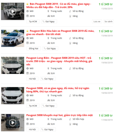 Giá bán Peugeot 5008 trên Toàn Quốc Giá bán Peugeot 5008 trên Toàn Quốc a2