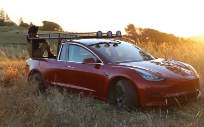 Ngắm chiếc Tesla Model 3 độ phong cách bán tải của cô gái cá tính Ngắm chiếc Tesla Model 3 độ phong cách bán tải của cô gái cá tính a1