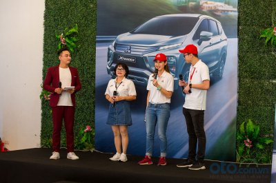 cuộc thi “Thử thách Lái xe tiết kiệm nhiên liệu – Eco Drive Challenge cùng Mitsubishi Xpander” năm nay có sự góp mặt của 2 khách mời: "nữ hoàng Drift" Leona Chin và chị Phan Thị Yến - Quán quân năm 2017 cuộc thi “Thử thách Lái xe tiết kiệm nhiên liệu – Eco Drive Challenge cùng Mitsubishi Xpander” năm nay có sự góp mặt của 2 khách mời: "nữ hoàng Drift" Leona Chin và chị Phan Thị Yến - Quán quân năm 2017.