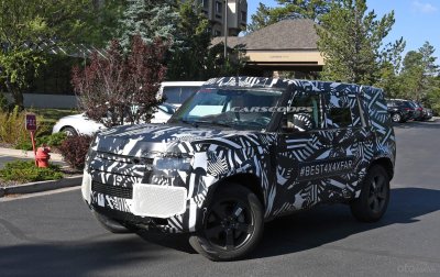 Ảnh chạy thử của Land Rover Defender 2020 Ảnh chạy thử của Land Rover Defender 2020.