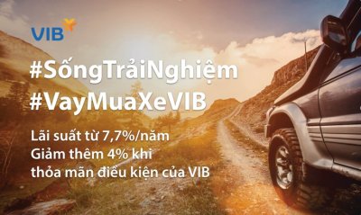 VIB mang đến gì cho người yêu xe tại hội chợ oto.com.vn cuối tuần này?.