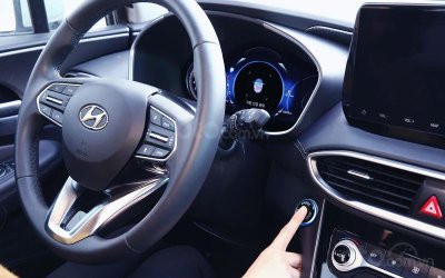 Cảm biến vân tay của Hyundai Cảm biến vân tay của Hyundai.