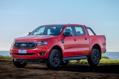 đầu xe Ford Ranger Sport 2019