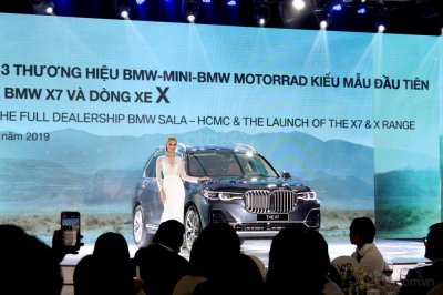 BMW X7 2019 được trình làng tại thị trường Việt Nam BMW X7 2019