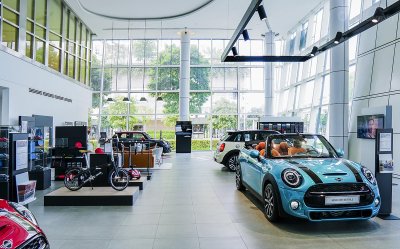 Showroom trưng bày của MINI 2 Showroom MINI 2