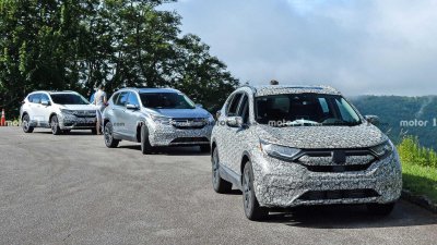 Honda CR-V 2020 facelift lần đầu xuất hiện