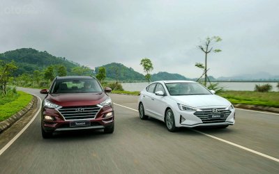 Hyundai Tucson và Elantra với những nâng cấp mới.