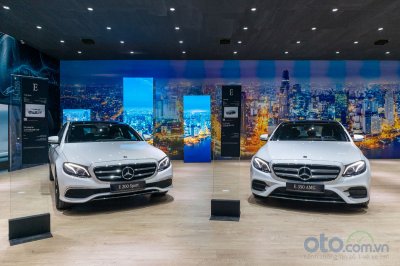 Bộ đôi E 200 và E 200 Sport sẽ là mẫu xe sedan hạng sang cỡ trung chủ lực của Mercedes-Benz tại Việt Nam Bộ đôi E 200 và E 200 Sport sẽ là mẫu xe sedan hạng sang cỡ trung chủ lực của Mercedes-Benz tại Việt Nam.