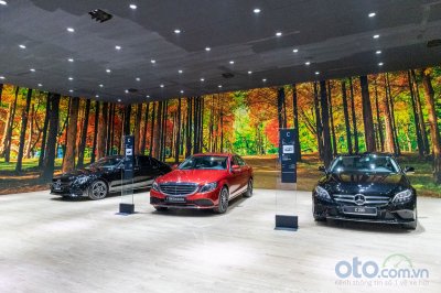 Không gian trưng bày dòng Mercedes-Benz C-Class 2019 Không gian trưng bày dòng Mercedes-Benz C-Class 2019.