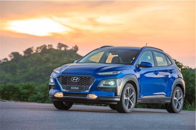 Hyundai Kona thống trị phân khúc SUV cỡ nhỏ Hyundai Kona