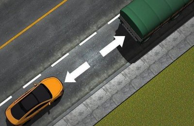 Kinh nghiệm giữ an toàn cho bản thân khi không may chạy vào vùng điểm mù container 4 Kinh nghiệm giữ an toàn cho bản thân khi không may chạy vào vùng điểm mù container 4a