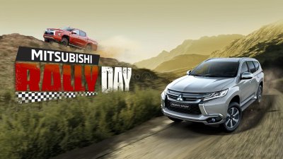 Mitsubishi Motors Việt Nam giới thiệu chương trình “Mitsubishi Rally Day” cùng 2 mẫu xe Pajero và Triton.