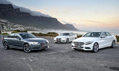 Ba ông lớn BMW, Mercedes-Benz, Audi đang thống trị thị trường xe sang tại Châu Âu. BMW, Mercedes-Benz, Audi