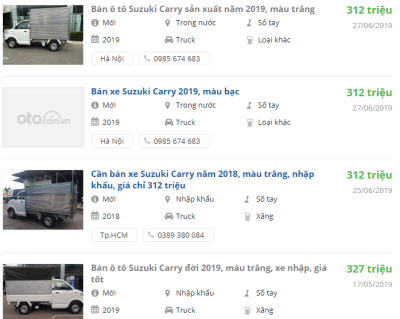 Giá xe Suzuki Carry 2019 tại đại lý Giá xe Suzuki Carry 2019 tại đại lý a1