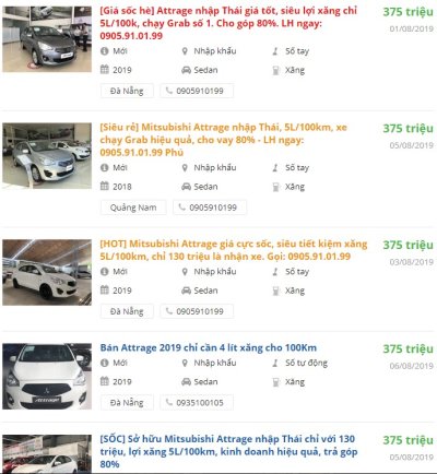 Xe Mitsubishi Attrage 2019 có khuyến mại gì 1 Xe Mitsubishi Attrage 2019 có khuyến mại gì a1