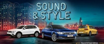 Volkswagen Passat và Tiguan bổ sung phiên bản Sound and Style Volkswagen Passat và Tiguan bổ sung phiên bản Sound and Style