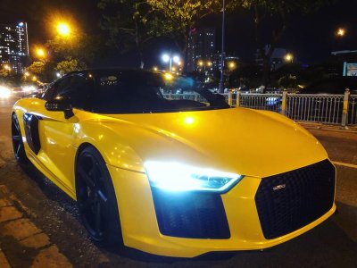 Rời Cường Đô la, Audi R8 bị bắt gặp khi khoác bộ cánh hoàn toàn khác biệt Audi R8 bị bắt gặp khi khoác bộ cánh hoàn toàn khác biệt