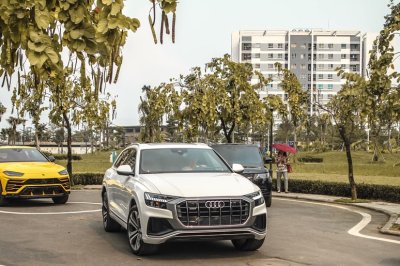 Audi Q8 màu trắng nhập khẩu tư nhân cuối tháng 4 đã về tay chủ sở hữu Hà thành