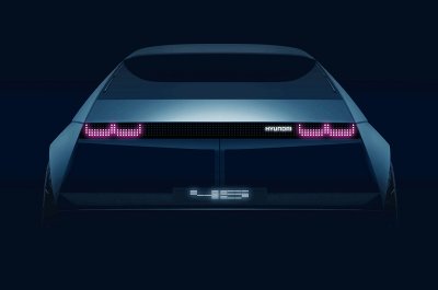 Hyundai đã hé lộ hình ảnh teaser của 45 EV Hyundai đã hé lộ hình ảnh teaser của 45 EV
