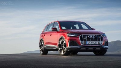 Những điều cần biết về Audi Q7 2020 - ảnh 1 Đầu xe Audi Q7 2020.