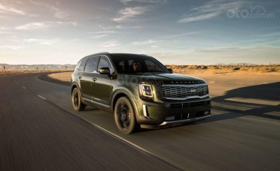 Kia Telluride 2020 đang chạy