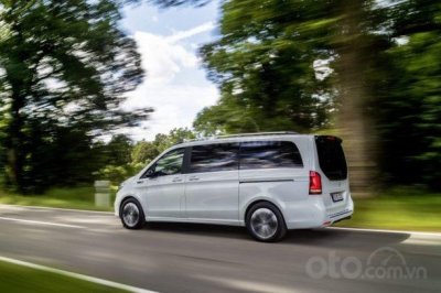Mercedes-Benz EQV 2020 giữ lối tạo hình sang trọng Mercedes-Benz EQV 2020 giữ lối tạo hình sang trọng