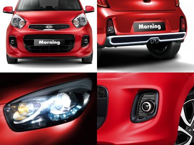 Trang bị ngoại thất của Kia Morning khá hiện đại so với tầm giá tiền Trang bị ngoại thất của Kia Morning khá hiện đại so với tầm giá tiền.