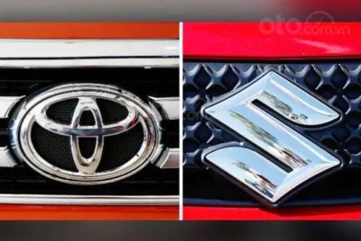 Toyota và Suzuki mua lại cổ phần của nhau để hợp tác phát triển - ảnh 2 Logo xe Toyota và Suzuki
