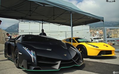 Hàng hiếm Lamborghini Veneno Roadster xuất hiện tại Monaco với bộ cánh lạ  mắt