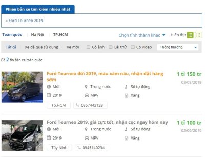 Ford Tourneo 2019 nhận đặt cọc tại đại lý thực tế cao hơn dự kiến tới 200 triệu đồng - Ảnh 1.