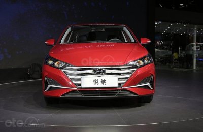 Hyundai Accent 2020 nâng cấp mới Chính diện đầu xe Hyundai Accent 2020 nâng cấp mới.
