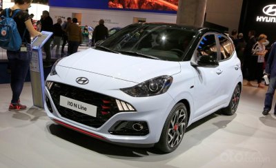 Hyundai i10 N Line gia tăng công suất với 100 mã lực.