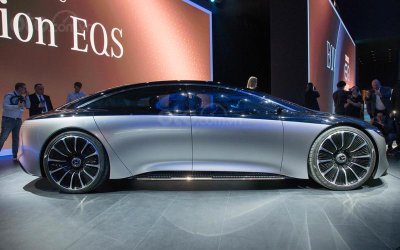 Mẫu concept của Mercedes-Benz EQS.