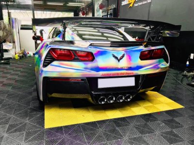 Ngắm Chevrolet Corvette C7 độ cửa Lamborghini cực chất của đại gia Việt a6