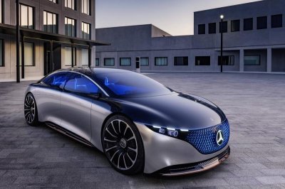Chi tiết về siêu xe điện Mercedes-Benz Vision EQS 2019.