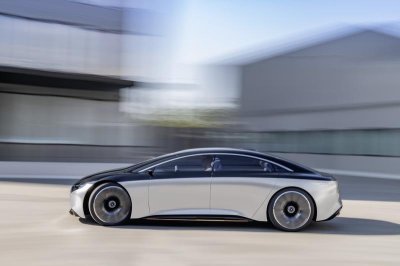 Chi tiết về siêu xe điện Mercedes-Benz Vision EQS 2019.