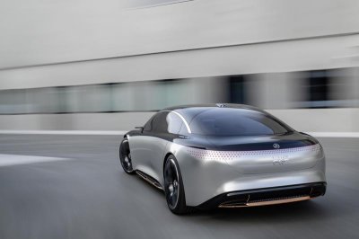 Chi tiết về siêu xe điện Mercedes-Benz Vision EQS 2019.