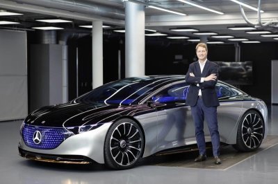 Chi tiết về siêu xe điện Mercedes-Benz Vision EQS 2019.