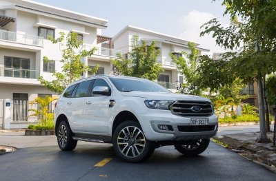 Ngoại thất của Ford Everest 2019..